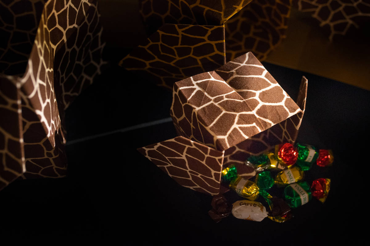 MaKula scatolina Giapponese origami Sanbo